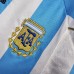 Argentina 1998 World Cup Home White&Blue Soccer Jersey